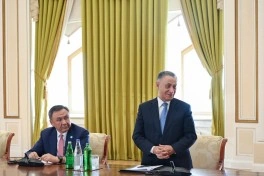 Prezident İlham Əliyev TDT-yə üzv ölkələrin təhlükəsizlik üzrə rəhbər şəxslərini qəbul edib