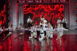 XV Qəbələ Beynəlxalq Musiqi Festivalı çərçivəsində Moldova musiqisi və rəqsləri təqdim olunub - FOTO