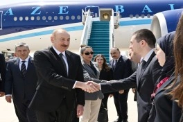 Prezident İlham Əliyev Türkiyəyə işgüzar səfərə gedib