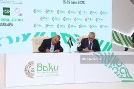 İsDB Toplantıları çərçivəsində genişmiqyaslı sazişlər imzalanıb - FOTO