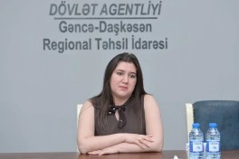 Elm və təhsil naziri Gəncədə vətəndaşları qəbul edib