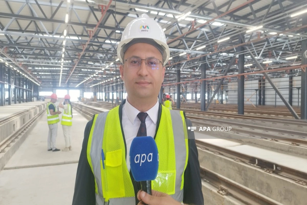 Baş mühəndis: Dərnəgül deposunun tikintisi metropolitendə xətlərin ayrılması çərçivəsində aparılır