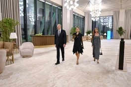 Prezident İlham Əliyevin adından AQEM-in 7-ci Zirvə Görüşünün iştirakçılarının şərəfinə şam yeməyi verilib
