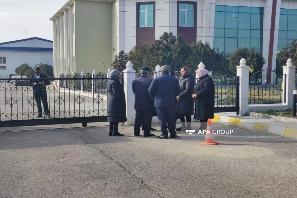 Naxçıvanda Seymur Talıbova məxsus ofisin önündə aksiya keçirilib - FOTO - VİDEO