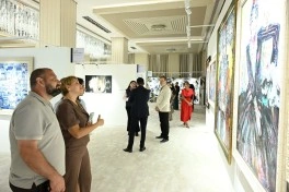 “GabalaFest” çərçivəsində ilk beynəlxalq incəsənət sərgisi açılıb - FOTO