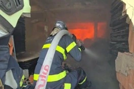 Binəqədi-Novxanı-Mehdiabad yolunda obyektdə yanğın məhdudlaşdırılıb - YENİLƏNİB-2 - FOTO - VİDEO