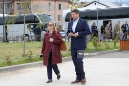 Diplomatik korpusun nümayəndələri Qarabağ Universitetində olublar - FOTO