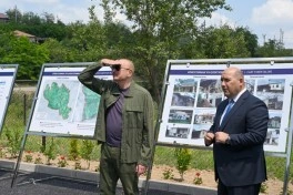 Prezident İlham Əliyev Xocavənd rayonunun Quzeyxırman kəndində olub - FOTO