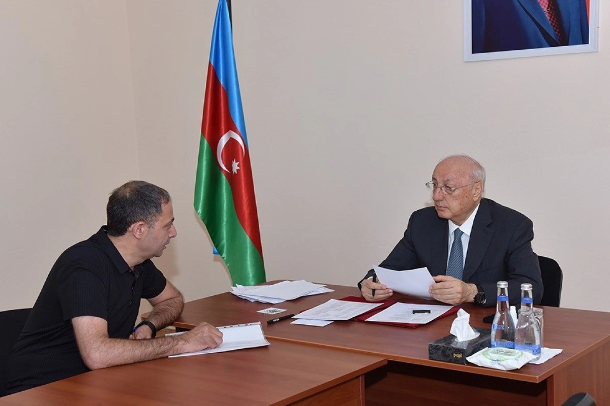 Zakir Fərəcov növbəti səyyar qəbul keçirib - FOTO