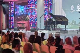 XV Qəbələ Beynəlxalq Musiqi Festivalında Bakı Musiqi Akademiyası tələbələrinin konserti olub - FOTO