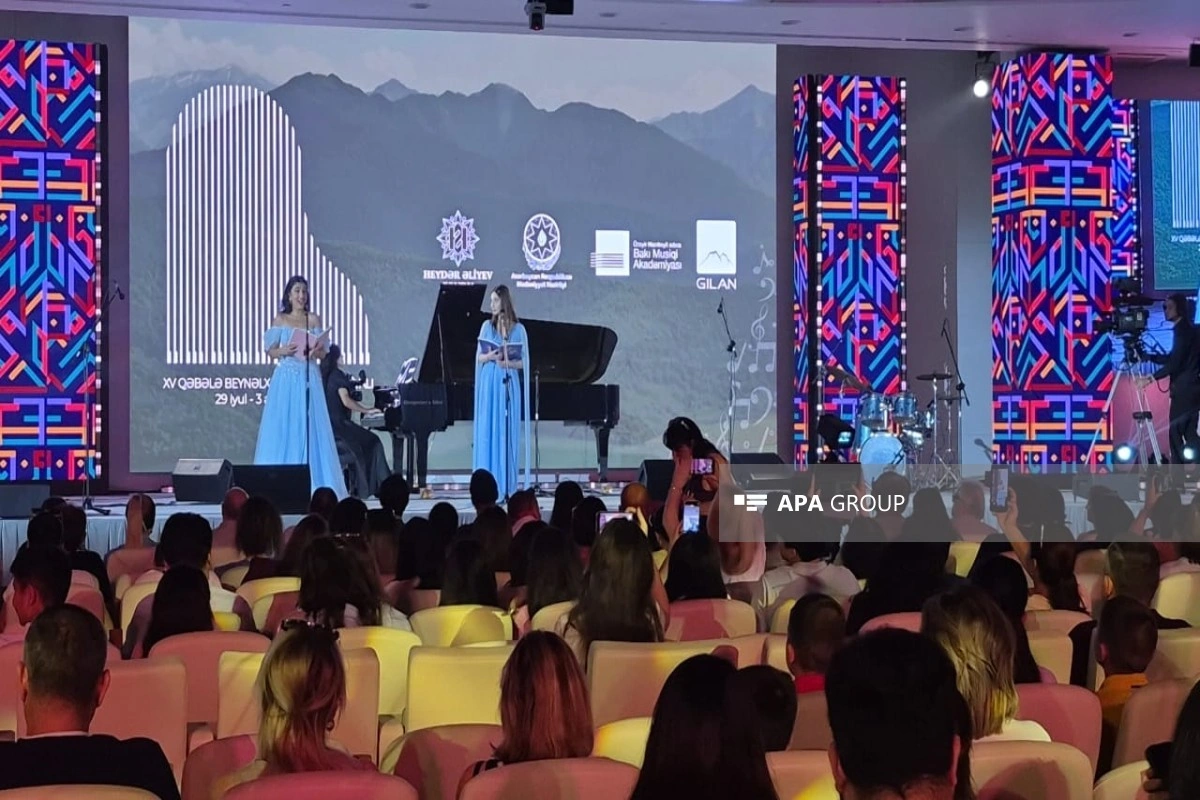 XV Qəbələ Beynəlxalq Musiqi Festivalında Bakı Musiqi Akademiyası tələbələrinin konserti olub - FOTO