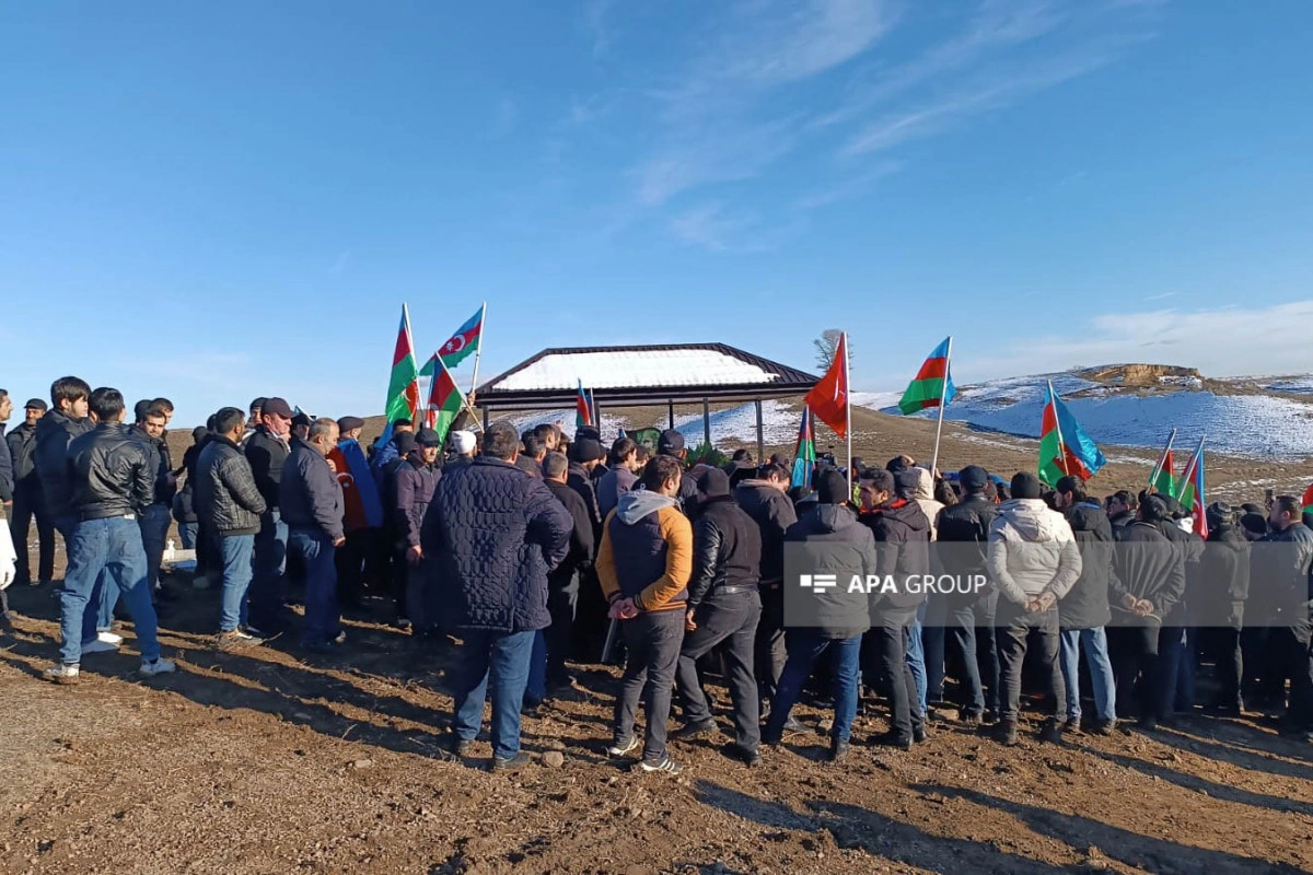 Şəhid Hacıəli Qasımov dəfn olunub - YENİLƏNİB-3