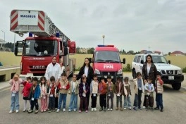 FHN-in Dövlət Yanğından Mühafizə Xidməti növbəti “açıq qapı günü” tədbirləri keçirib