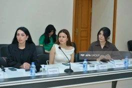 Media nümayəndələri üçün insan hüquqlarının qorunmasına dair sessiya keçirilib - FOTO