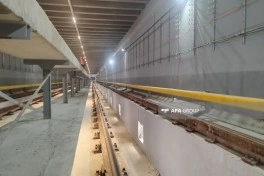 “Həzi Aslanov” metro stansiyasında dalanın yenidən qurulma işləri başa çatıb - FOTO - YENİLƏNİB