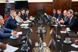 ADY rəhbərliyi Rusiya və İranla əməkdaşlığı müzakirə edib, protokol imzalanıb