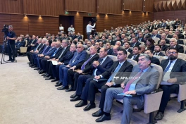Aqrar sahədə Dövlət Proqramı çərçivəsində Sabirabadda regional müşavirə keçirilir - FOTO