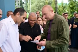 Prezident İlham Əliyev Xocavənd rayonunun Quzeyxırman kəndində olub - FOTO