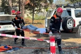 FHN-in Muğan Regional Mərkəzi kompleks mülki müdafiə təlimi keçirib - FOTO