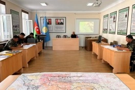 Naxçıvanda fövqəladə hadisələrlə bağlı qərargah məşqi keçirilib