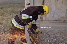 Şərur rayon Dövlət Yanğından Mühafizə Hissəsi yanğın-taktiki təlim keçirib