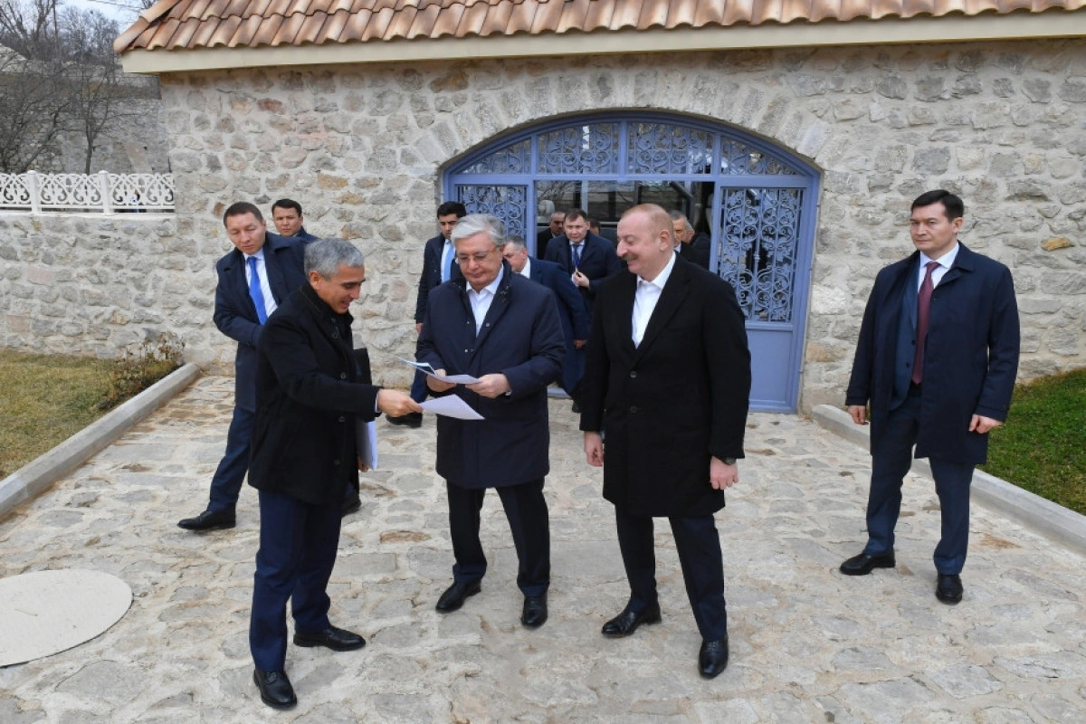 Azərbaycan və Qazaxıstan prezidentləri Şuşaya səfər ediblər - YENİLƏNİB