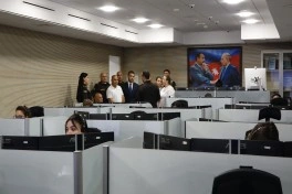FHN yanında İctimai şuranın üzvləri Böhran Vəziyyətlərində İdarəetmə Mərkəzində olublar
