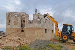 FHN Gəncədə qanunsuz tikililəri söküb - FOTO - VİDEO