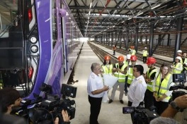 Bakı metrosunun “Dərnəgül” elektrik deposu qismən istismara verilib, ilk qatar qəbul olunub - FOTO - YENİLƏNİB