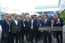 Bakıda Qırğız Ticarət Evinin açılış mərasimi keçirilib - FOTO