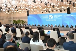 Prezident İlham Əliyev VII Ümumdünya Mədəniyyətlərarası Dialoq Forumunun açılışında çıxış edib - VİDEO - YENİLƏNİB-2