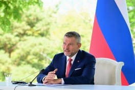 Azərbaycan və Slovakiya prezidentləri Şuşada mətbuata bəyanatlarla çıxış ediblər - FOTO - VİDEO - YENİLƏNİB-1
