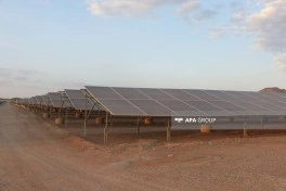İranda ən böyük Günəş Elektrik Stansiyasının tikintisi başa çatıb