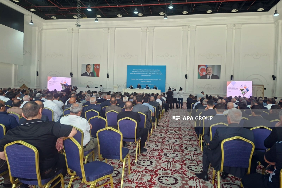 Aqrar sahədə Dövlət Proqramı çərçivəsində Qubada regional müşavirə keçirilir - FOTO