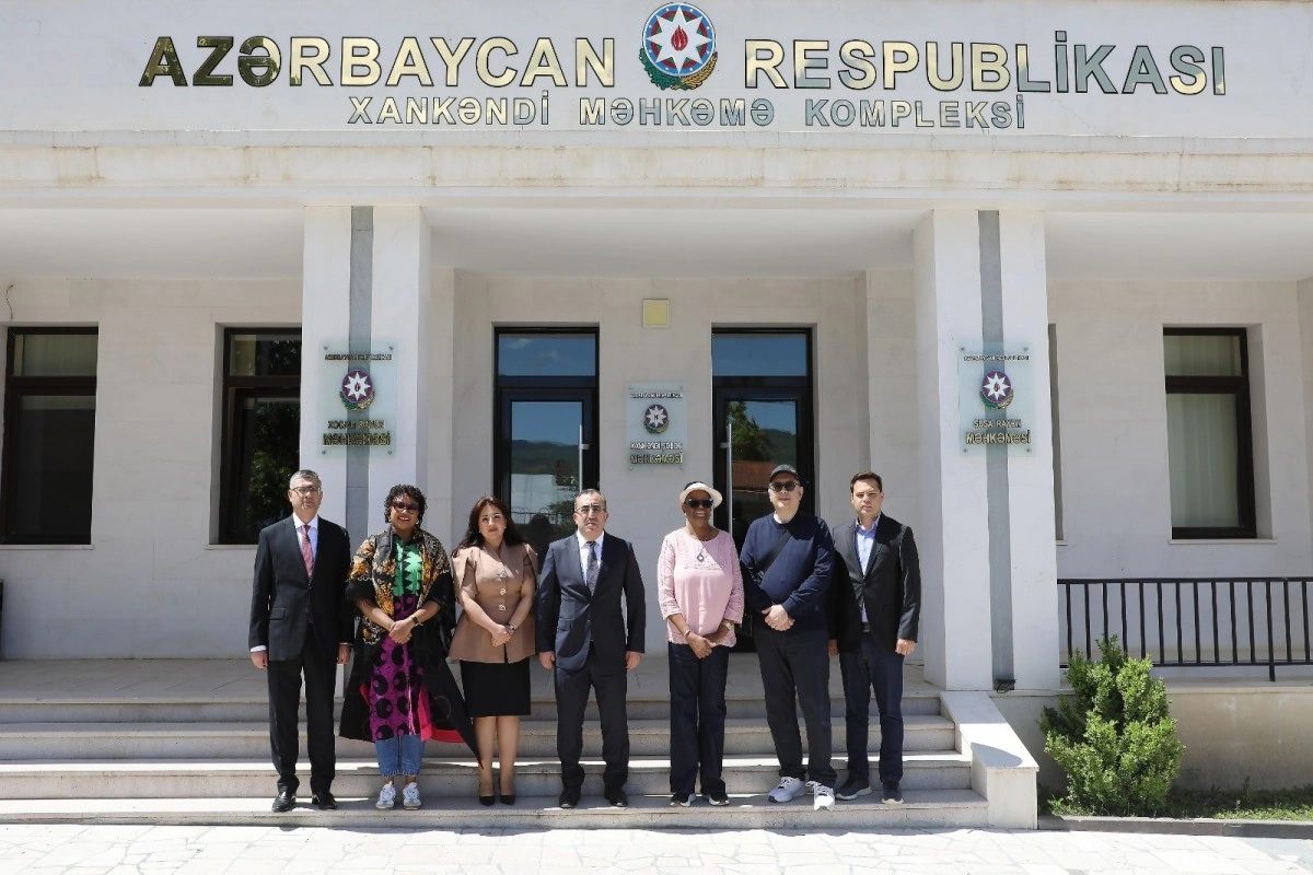 Keniya Ali Məhkəməsinin nümayəndə heyəti Qarabağa səfər edib - FOTO