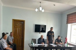 Fövqəladə hallarda davranış qaydaları barədə tədbirlər keçirilib