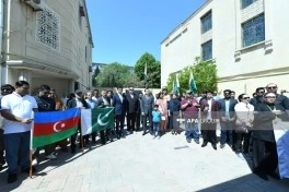 Pakistanın Azərbaycandakı səfirliyi “Haqq Savaşı”nın ildönümünə həsr olunmuş tədbir keçirib - FOTO