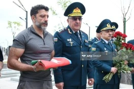 General-mayor Abbasəli Novruzov dəfn edilib - FOTO