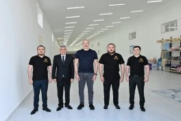 Xocalı şəhərində “Qarabağ Tekstil Evi” MMC istifadəyə verilib - FOTO