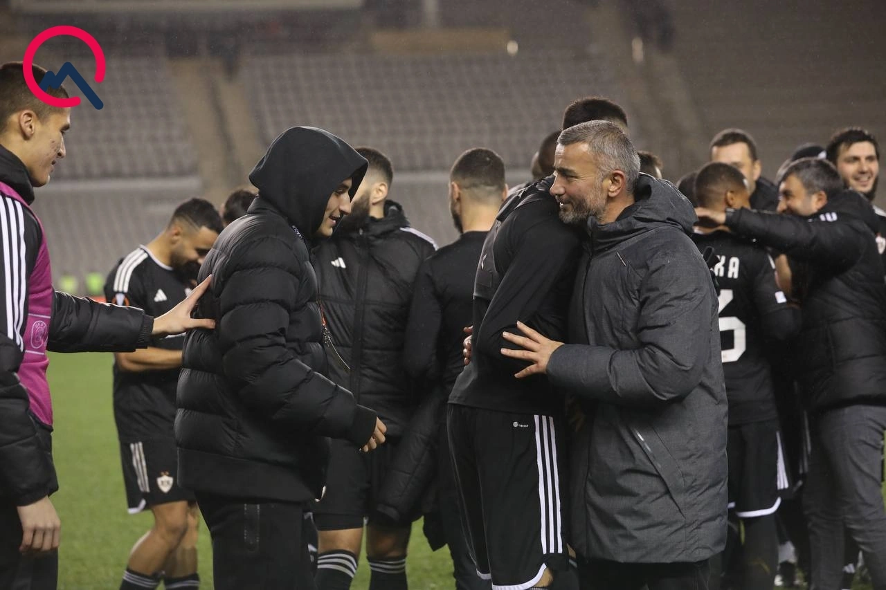 “Qarabağ”ın sevinci, Qurbanovun təbəssümü  - Fotolarda