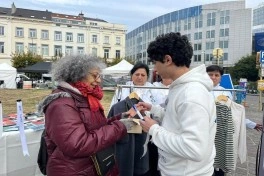 Azərbaycanlı itkin ailələri Avropa Parlamenti qarşısında etiraz aksiyası keçirib
