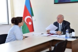 Zakir Fərəcov növbəti səyyar qəbul keçirib