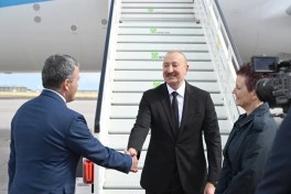 Azərbaycan Prezidenti İlham Əliyev Almaniyaya rəsmi səfərə gəlib