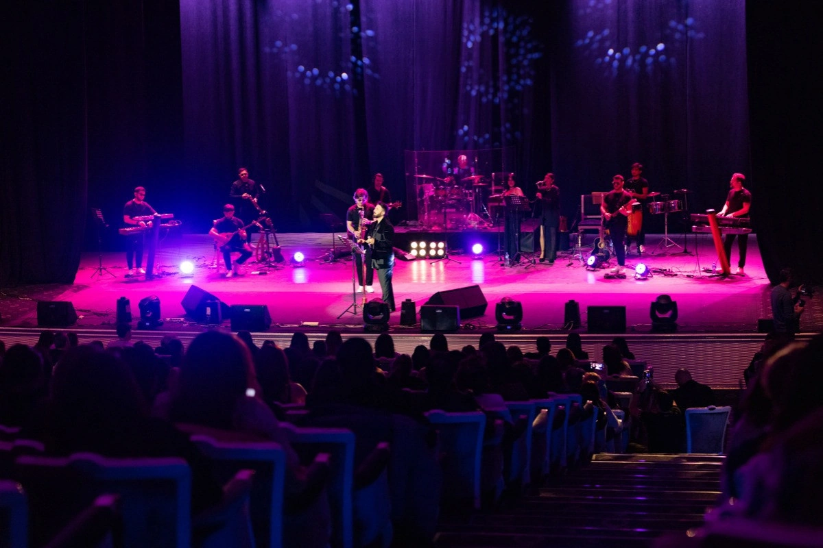 Zamiq Hüseynovun Gəncə Dövlət Filarmoniyasında konserti baş tutub