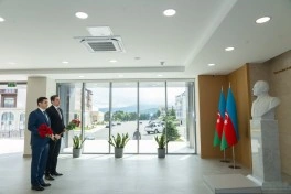 Nazir Fərid Əhmədov Xankəndidə vətəndaşları qəbul edib