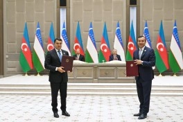 Daşkənddə Azərbaycan və Özbəkistan sənədlərinin imzalanması və mübadiləsi mərasimi olub - FOTO - YENİLƏNİB
