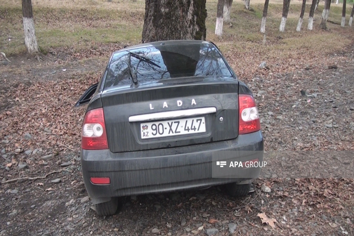 Zaqatalada avtomobil ağaca çırpılıb, xəsarət alanlar var - FOTO - YENİLƏNİB