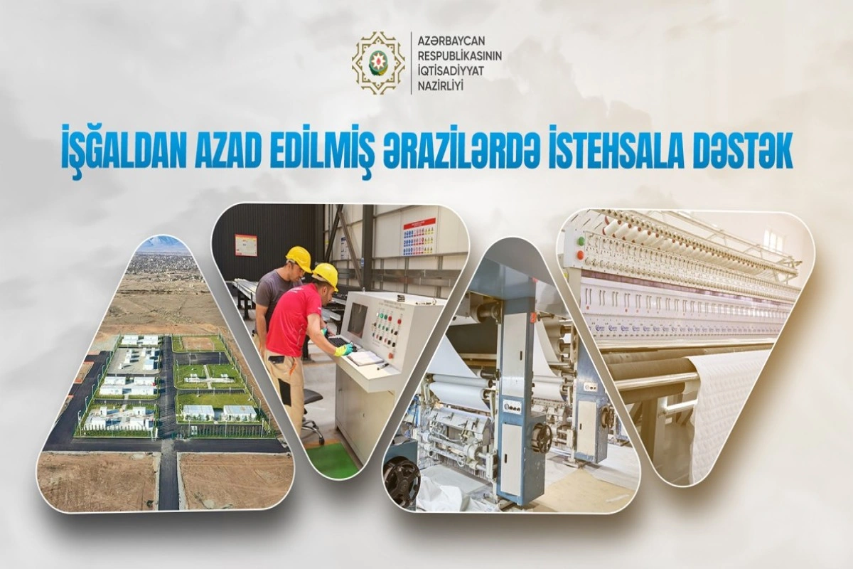 Azad edilmiş ərazilərdə müəssisələr 17,4 milyon manat dəyərində rüsumlardan azadolma əldə edib