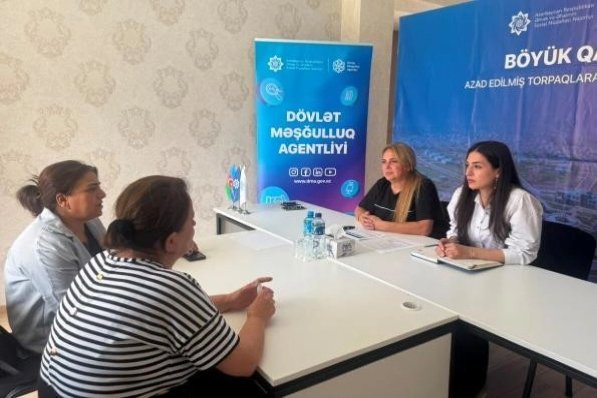 Dövlət Məşğulluq Agentliyi Qarabağ və Şərqi Zəngəzurda səyyar görüşlər keçirib