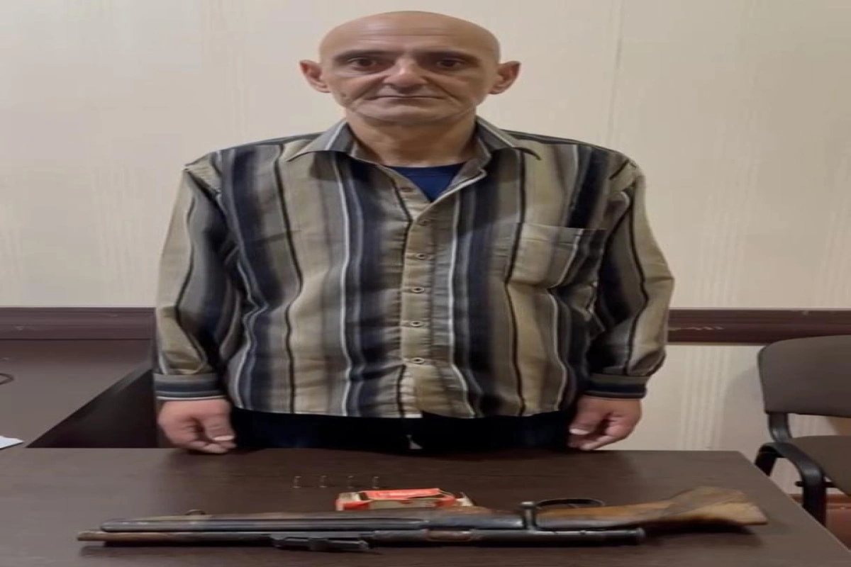 Bakıda silah satmaq istəyən şəxs tutulub